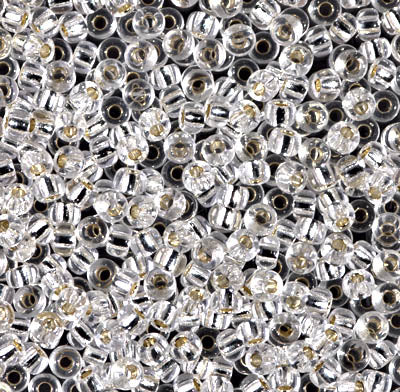 Close up of Miyuki seed beads in size 8/0