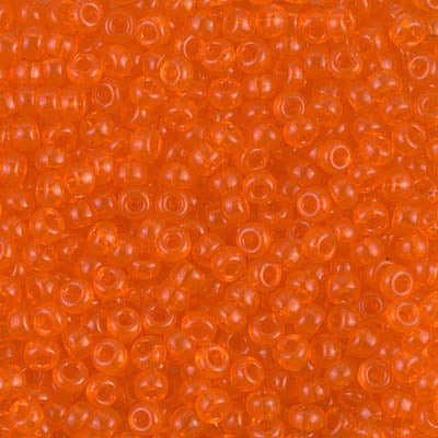 Close up of Miyuki seed beads in size 8/0