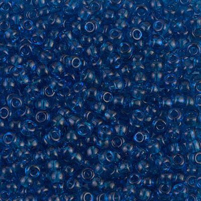 Miyuki 8/0 Seed Beads - 8-0149 - Transparent Capri Blue