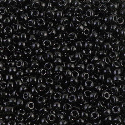 Close up of Miyuki seed beads in size 8/0