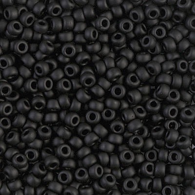Close up of Miyuki seed beads in size 8/0