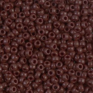 Close up of Miyuki seed beads in size 8/0