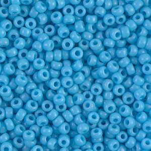 Close up of Miyuki seed beads in size 8/0