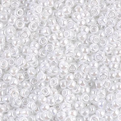 Close up of Miyuki Seed beads