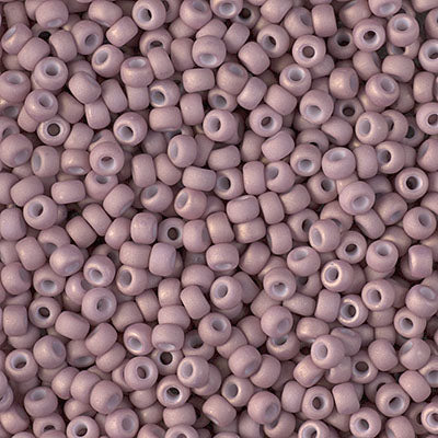 Close up of Miyuki seed beads in size 8/0