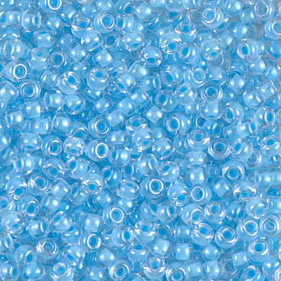 Close up of Miyuki seed beads in size 8/0