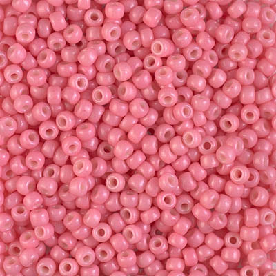 Close up of Miyuki seed beads in size 8/0