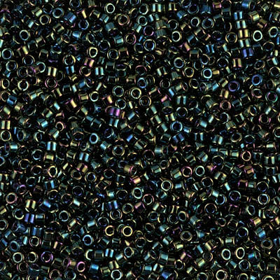 Close up of Miyuki Delica beads