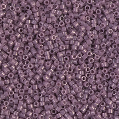Close up of Miyuki Delica beads.