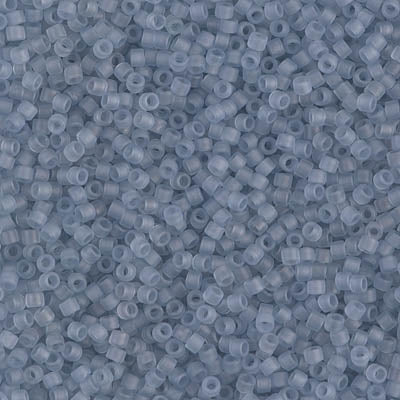 Close up of Miyuki Delica beads.