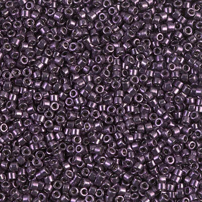 Close up of Miyuki Delica beads.