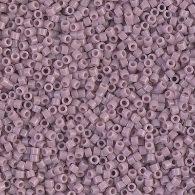 Close up of Miyuki Delica beads.