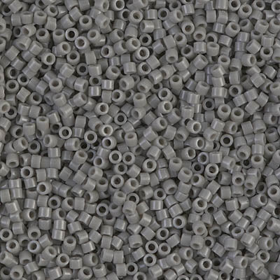 Close up of Miyuki Delica beads.