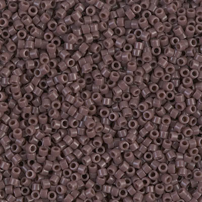 Close up of Miyuki Delica beads.