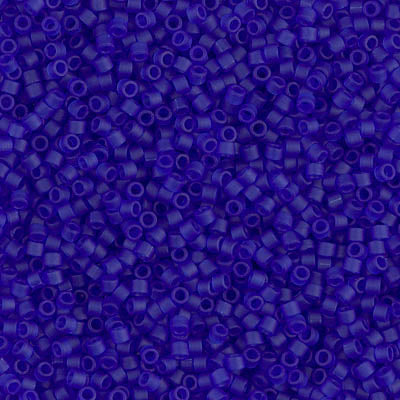 Close up of Miyuki Delica beads.