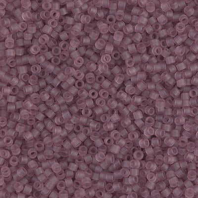 Close up of Miyuki Delica beads.