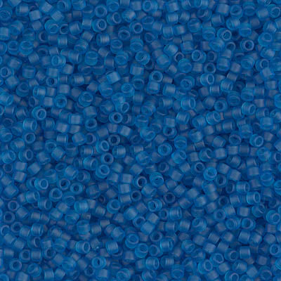 Close up of Miyuki Delica beads.