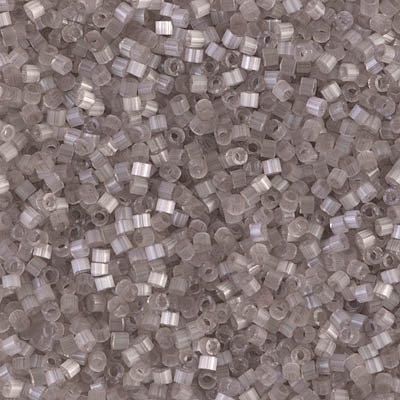 Close up of Miyuki Delica beads.