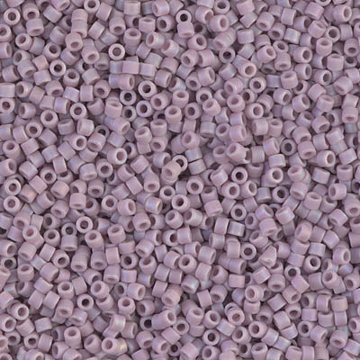 Close up of Miyuki Delica beads.