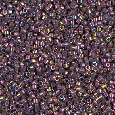 Close up of Miyuki Delica beads