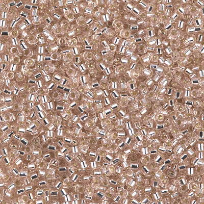 Close up of Miyuki Delica beads.