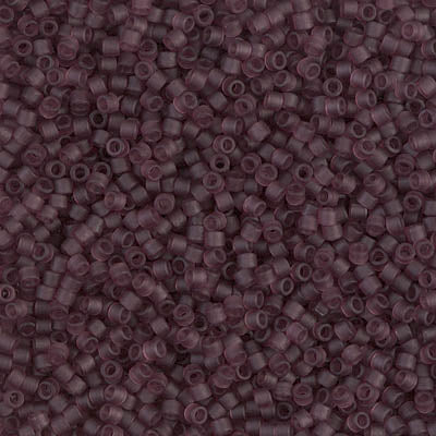 Close up of Miyuki Delica beads.