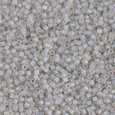 Close up of Miyuki Delica beads.