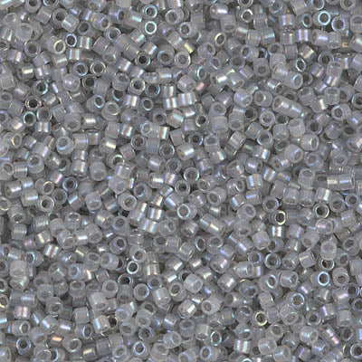 Close up of Miyuki Delica beads.