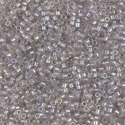 Close up of Miyuki Delica beads.