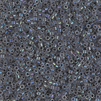 Close up of Miyuki Delica beads.
