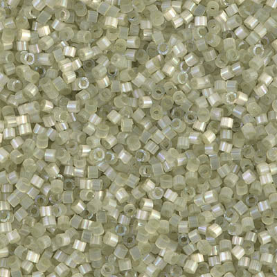 Close up of Miyuki Delica beads in size 11/0.