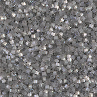 Close up of Miyuki Delica beads in size 11/0.