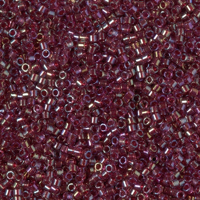 Close up of Miyuki Delica beads in size 11/0. The colour is