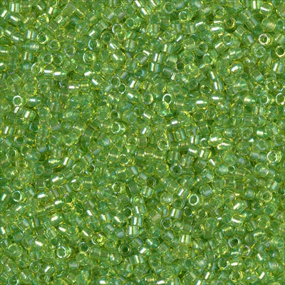 Close up of Miyuki Delica beads in size 11/0. The colour is