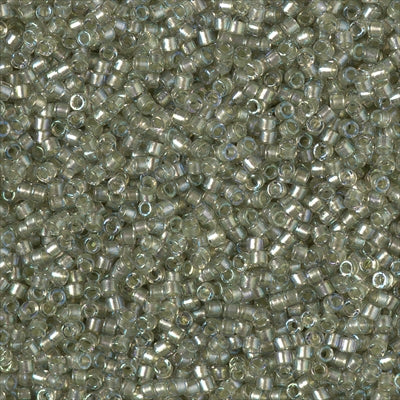 Close up of Miyuki Delica beads.