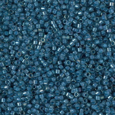 Close up of Miyuki Delica beads in size 11/0. The colour is