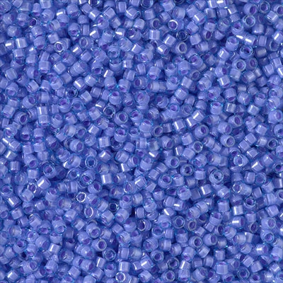 Close up of Miyuki Delica beads in size 11/0. The colour is