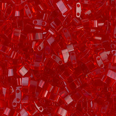 Close up of Miyuki Tila beads