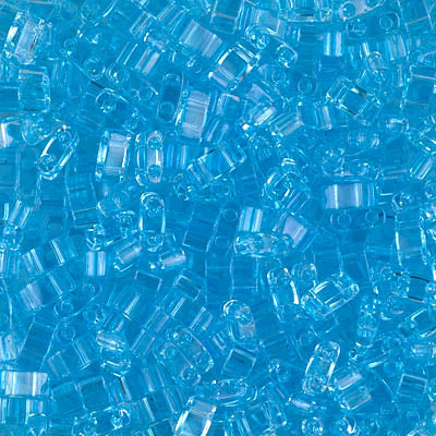 Close up of Miyuki Tila beads