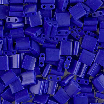 Close up of Miyuki Tila beads