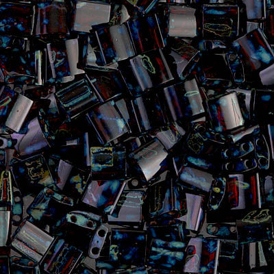 Close up of Miyuki Tila beads