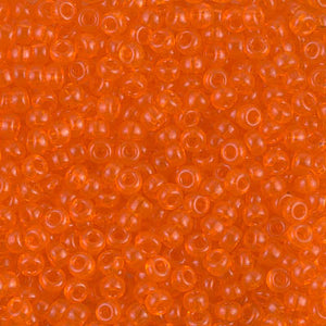 Miyuki Seed Beads 8/0 - 8-0138 Transparent Orange