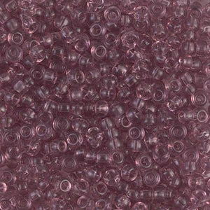 Miyuki 8/0 Seed Beads - 8-0142 - Transparent Smoky Amethyst