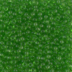 Miyuki 8/0 Seed Beads - 8-0144 - Transparent Lime