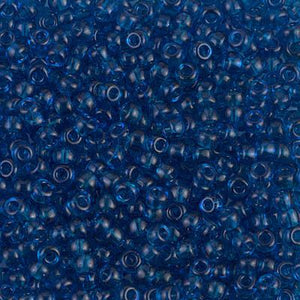 Miyuki 8/0 Seed Beads - 8-0149 - Transparent Capri Blue