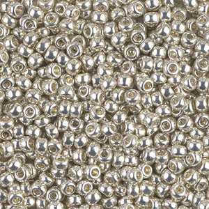 Miyuki Seed Beads 8/0 - 8-1051 Galvanised Silver