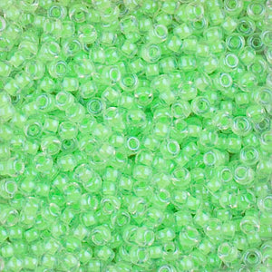 Miyuki Seed Beads 8/0 - 8-1120 Luminous Mint Green