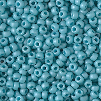 Close up of Miyuki seed beads in size 8/0