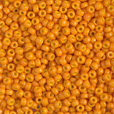Close up of Miyuki Seed beads