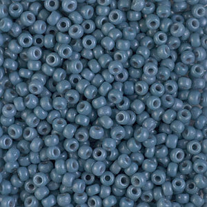 Miyuki Seed Beads 8/0 - 8-4482 Duracoat Dyed Opaque Bayberry